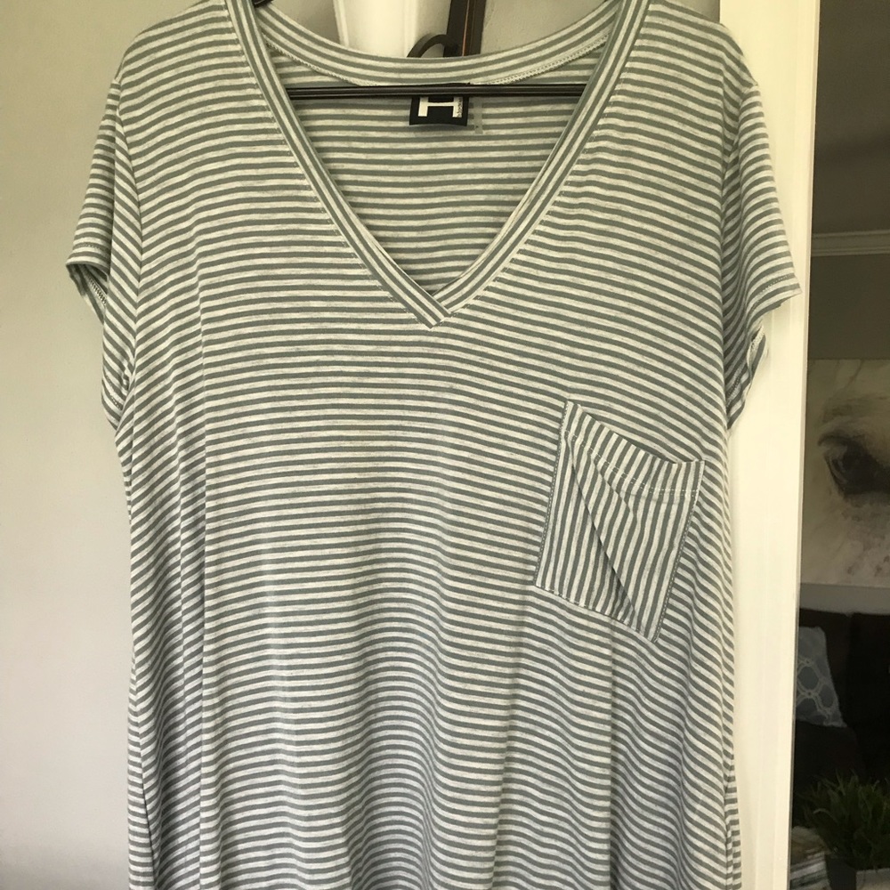 V neck shirt